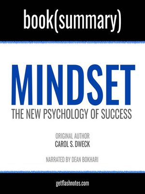 cover image of Mindset by Carol S. Dweck--Book Summary